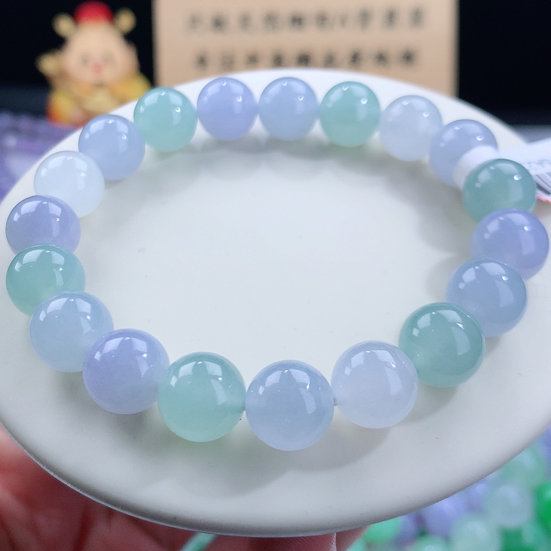 翡翠手链未镶嵌卡10