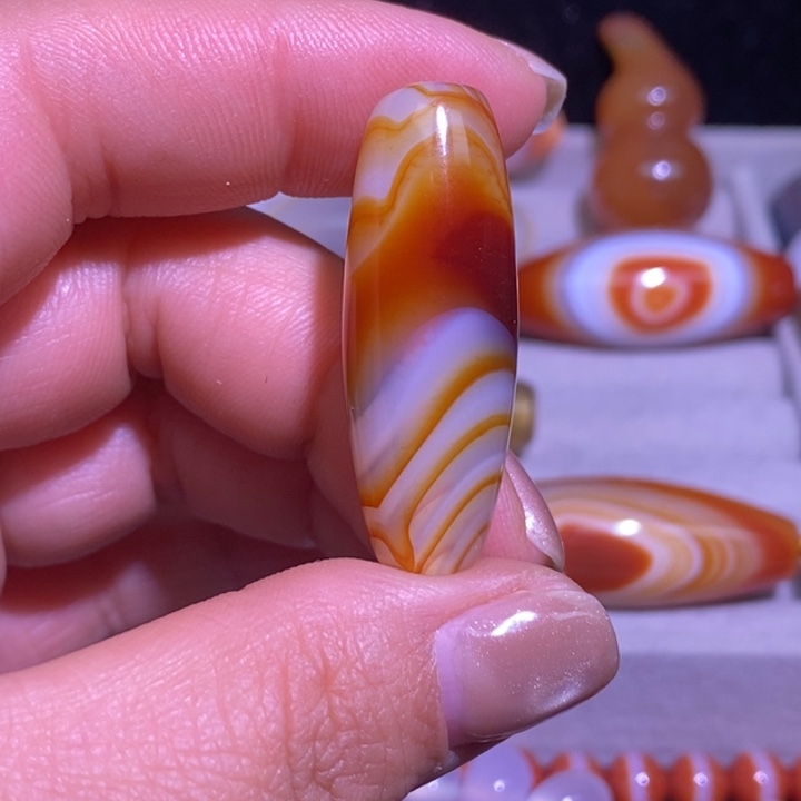 玛瑙/玉髓未镶嵌颈饰