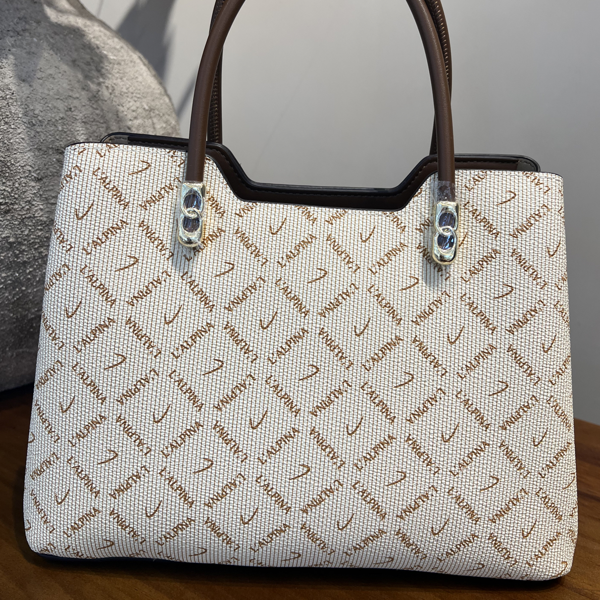 水洗单根简约风印花防水手提包肩包单肩机能风学院风