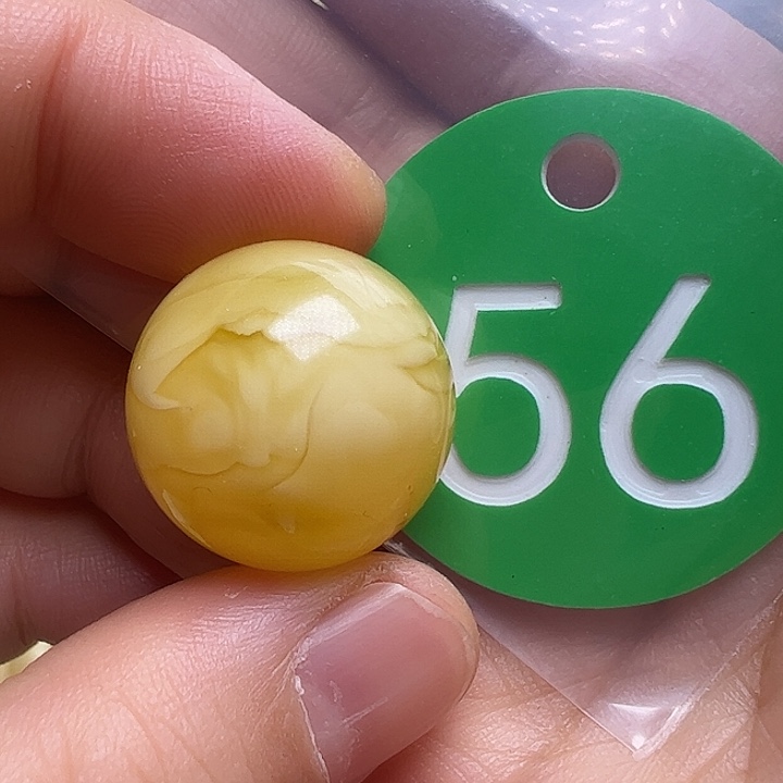 蜜蜡未镶嵌珠宝奇石19.8m m