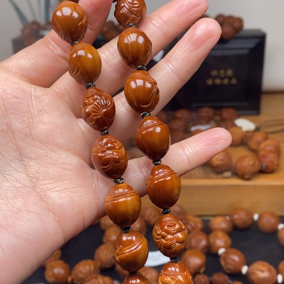 手串橄榄核许静健老师一团和气