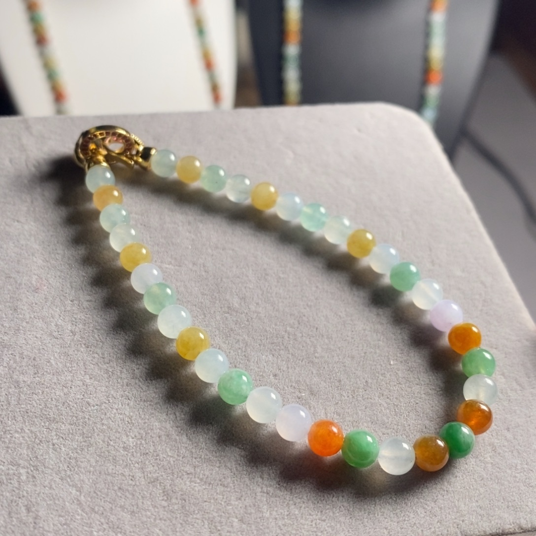 定制翡翠未镶嵌18 缅甸翡翠A货卡5.2