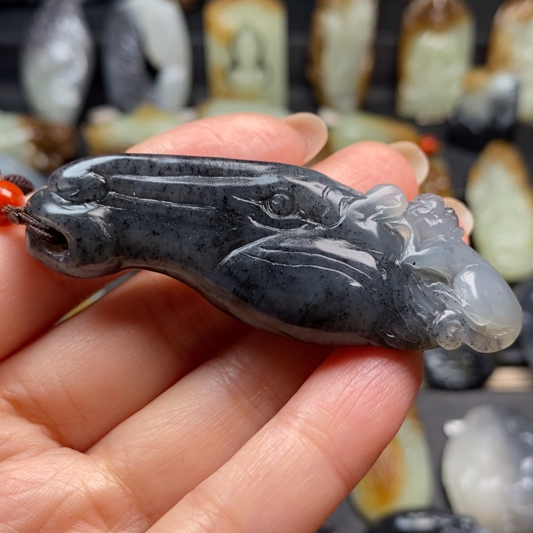 和田玉挂件未镶嵌