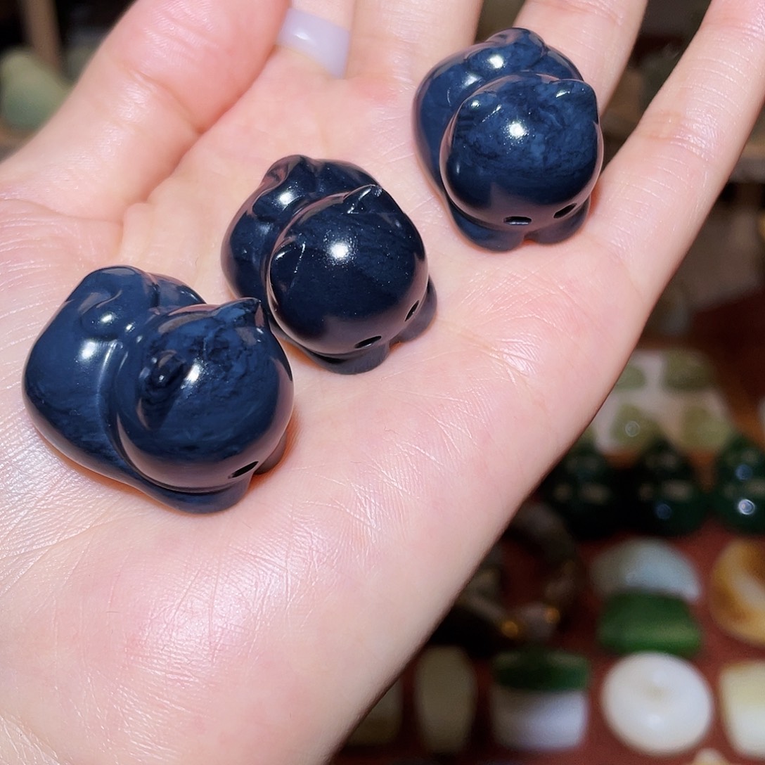 颈饰未镶嵌和田玉发其一