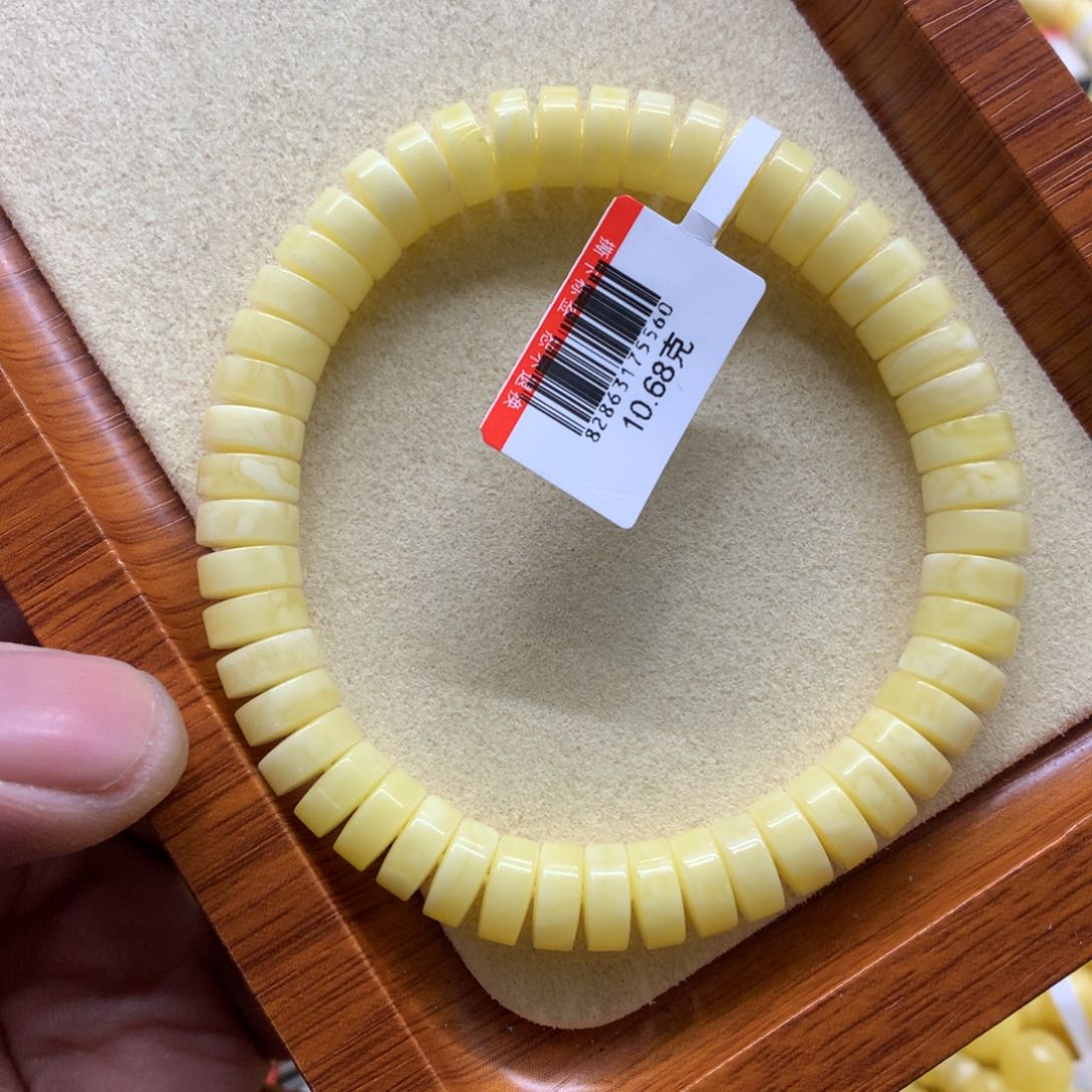 蜜蜡手链未镶嵌蜜蜡