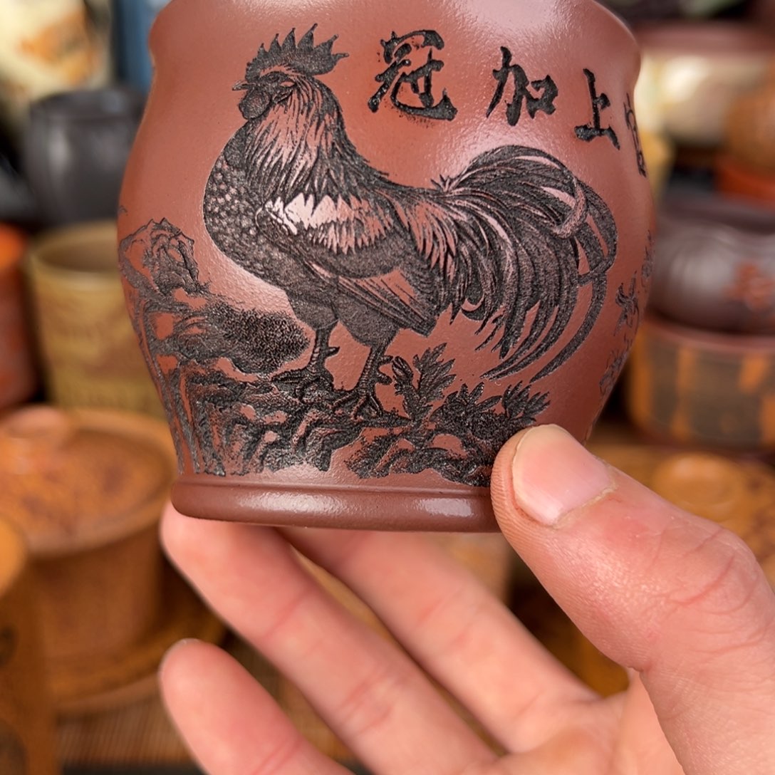 紫砂茶杯紫砂茶杯