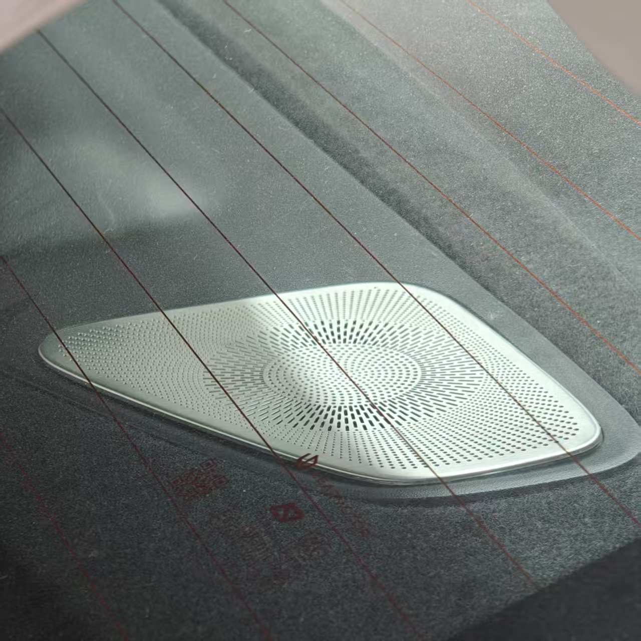 适用于零跑26款B01尾箱玻璃出风口防尘喇叭罩装饰贴配件汽车用品