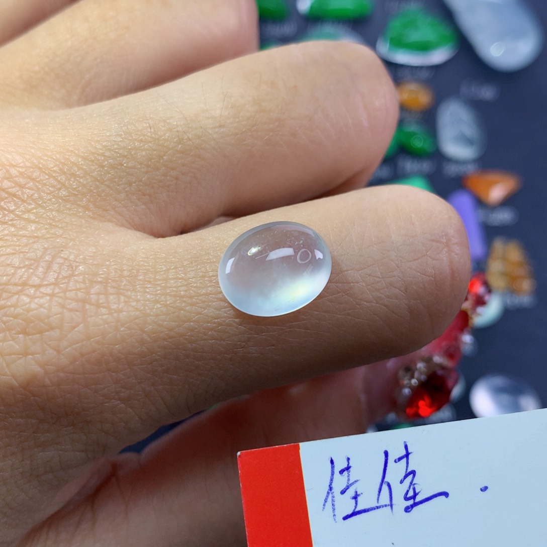 翡翠颈饰未镶嵌纯天然缅甸翡翠A货