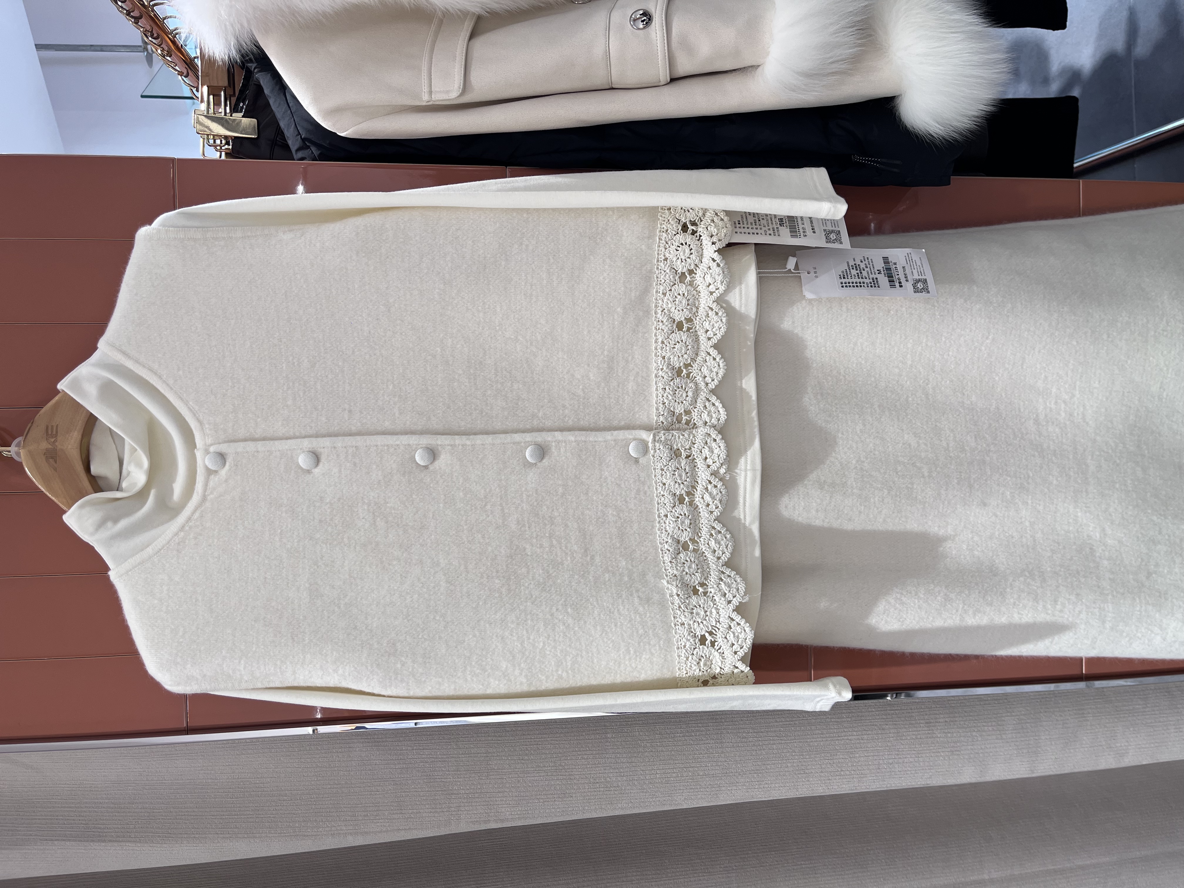 慵懒风极简风通勤风时尚套装女装拼接针织YA25444H505