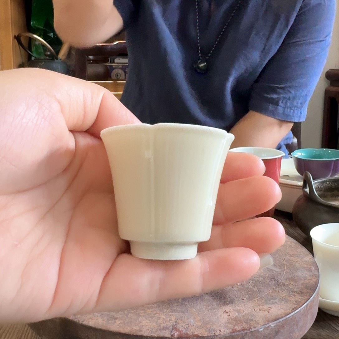 龙窑柴烧精品3只品茗杯