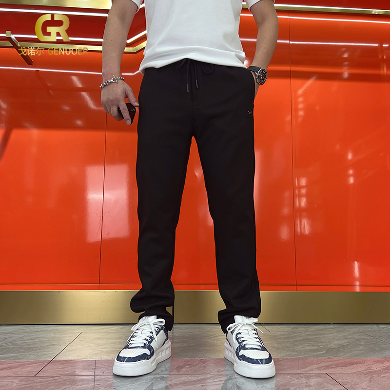 戈诺尔冬季男免烫直筒裤保暖休闲裤ZQKC46134