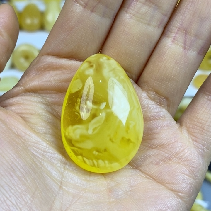 蜜蜡手链未镶嵌天然原矿假一赔十