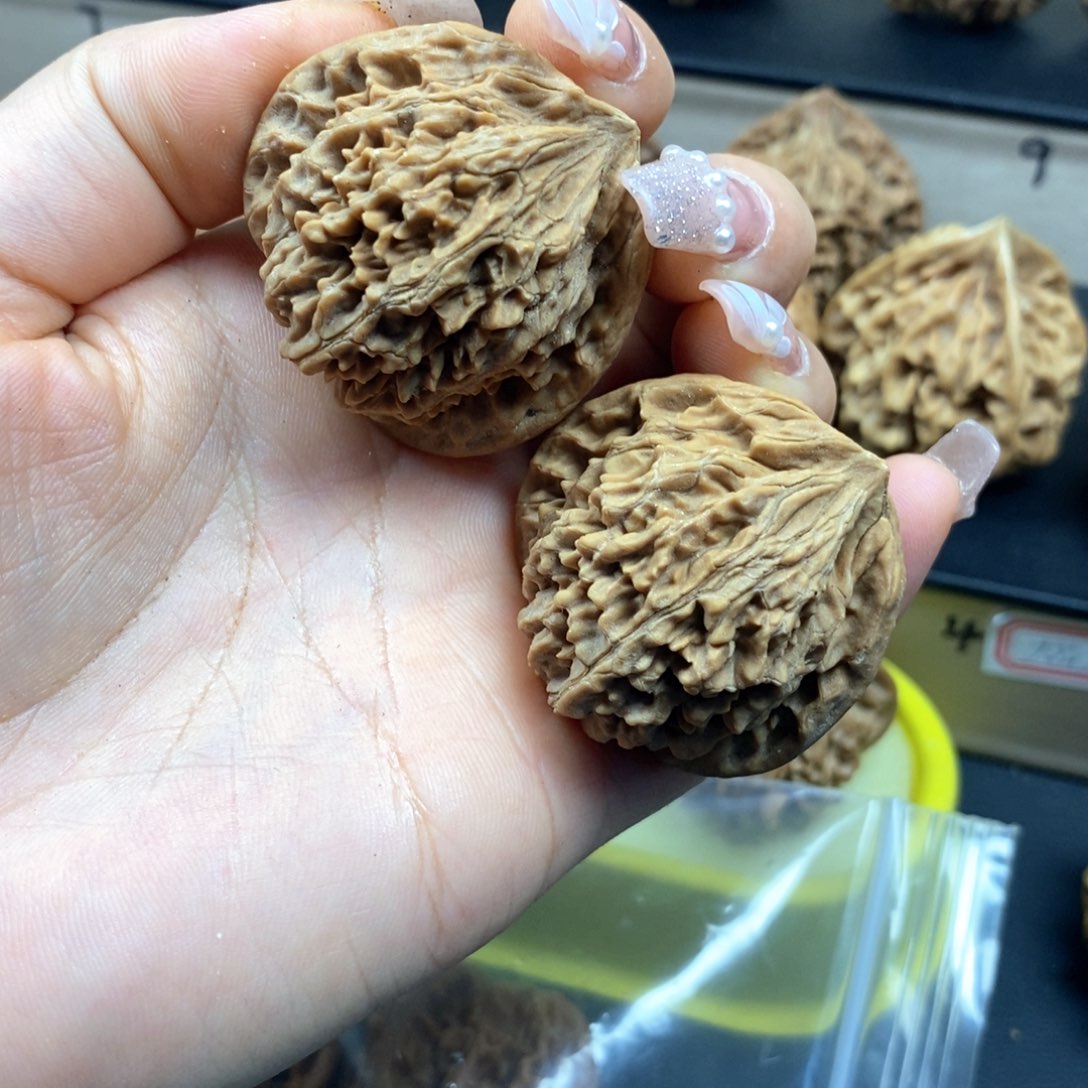 桃核把件秦岭流星雨39