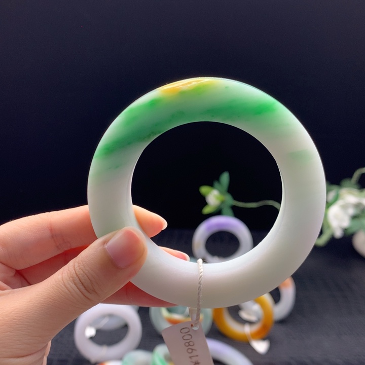 未镶嵌手镯翡翠手镯定制定制翡翠