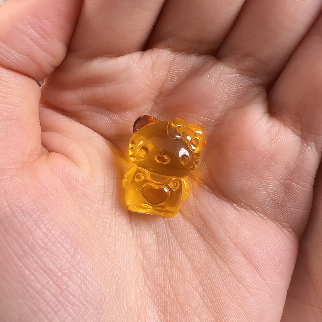 琥珀珠宝奇石未镶嵌5*后