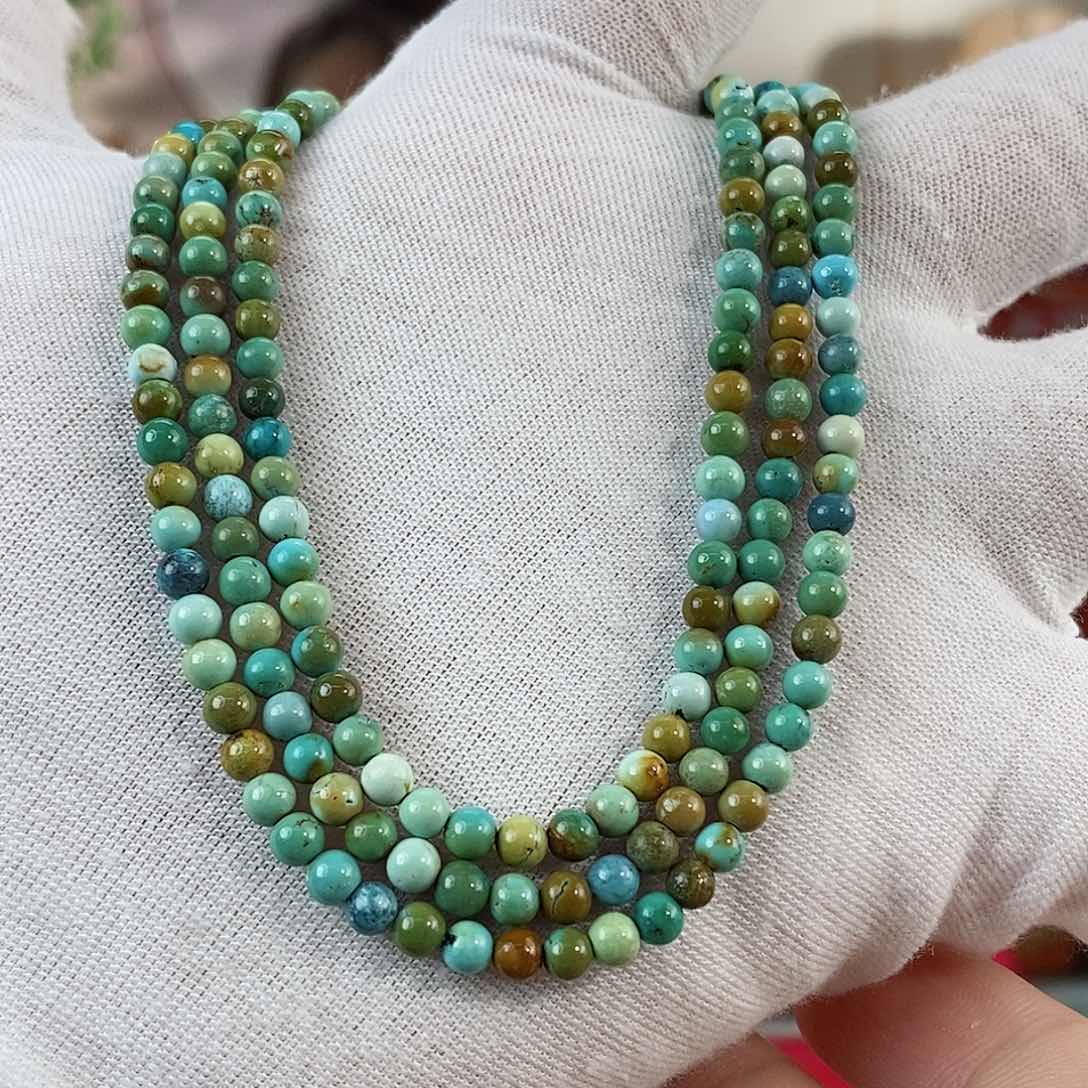 绿松石珠宝奇石未镶嵌似**梦