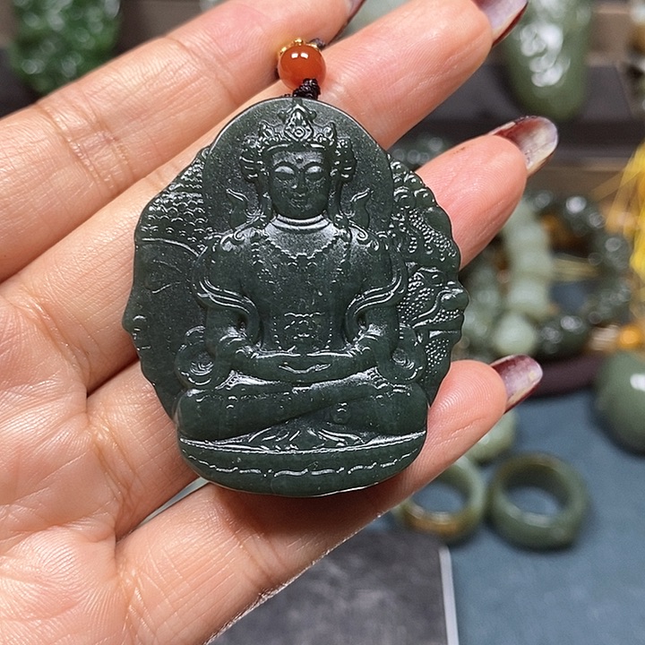 和田玉挂件未镶嵌