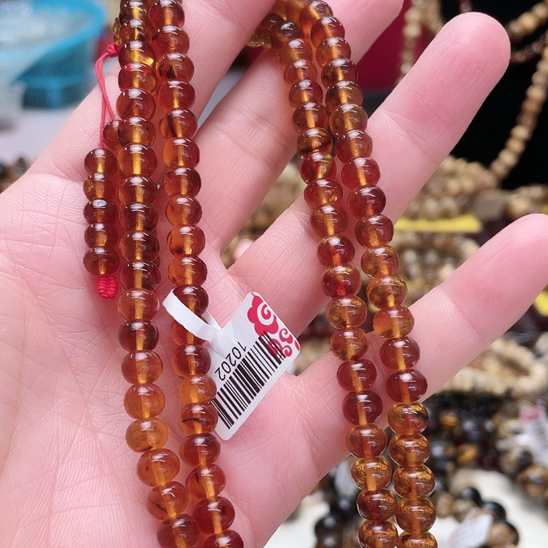 琥珀裸石未镶嵌七10202