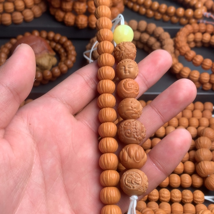 水***冰猴头核桃手串11111