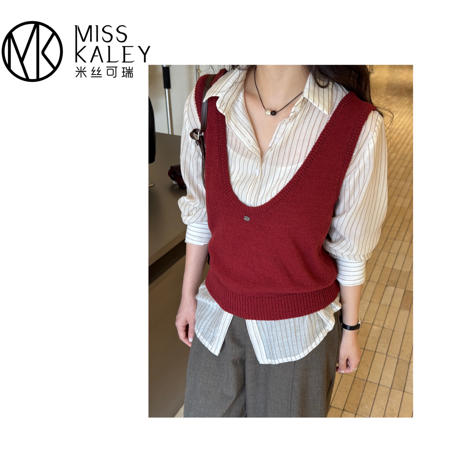 MISS KALEY韩国背心