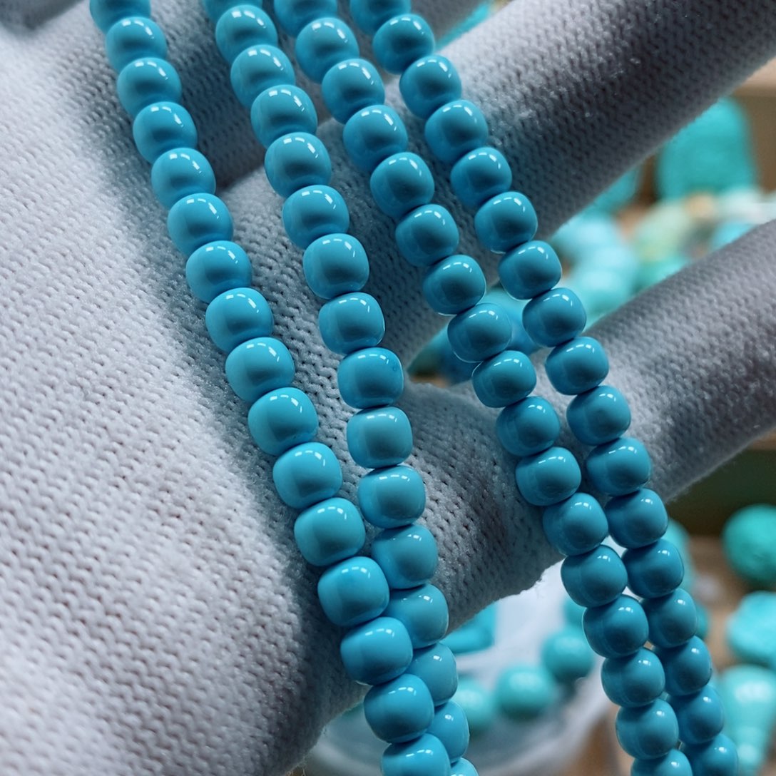 绿松石珠宝奇石未镶嵌*️*