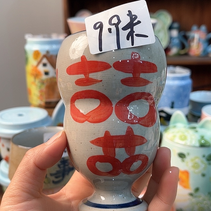 陶景德镇釉下手绘陶瓷 