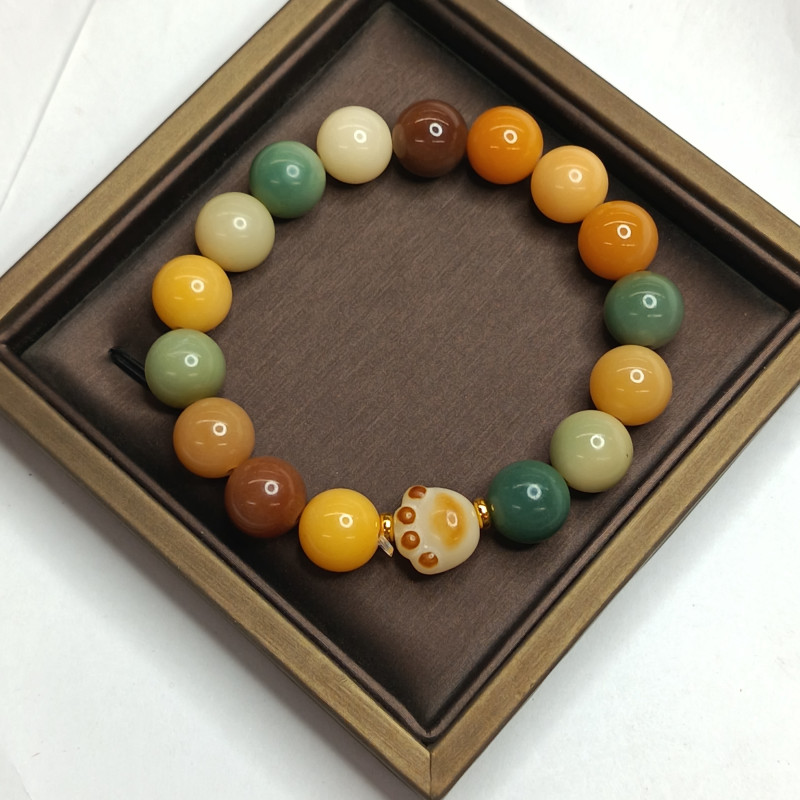 A463 菩提多宝配猫爪12mm