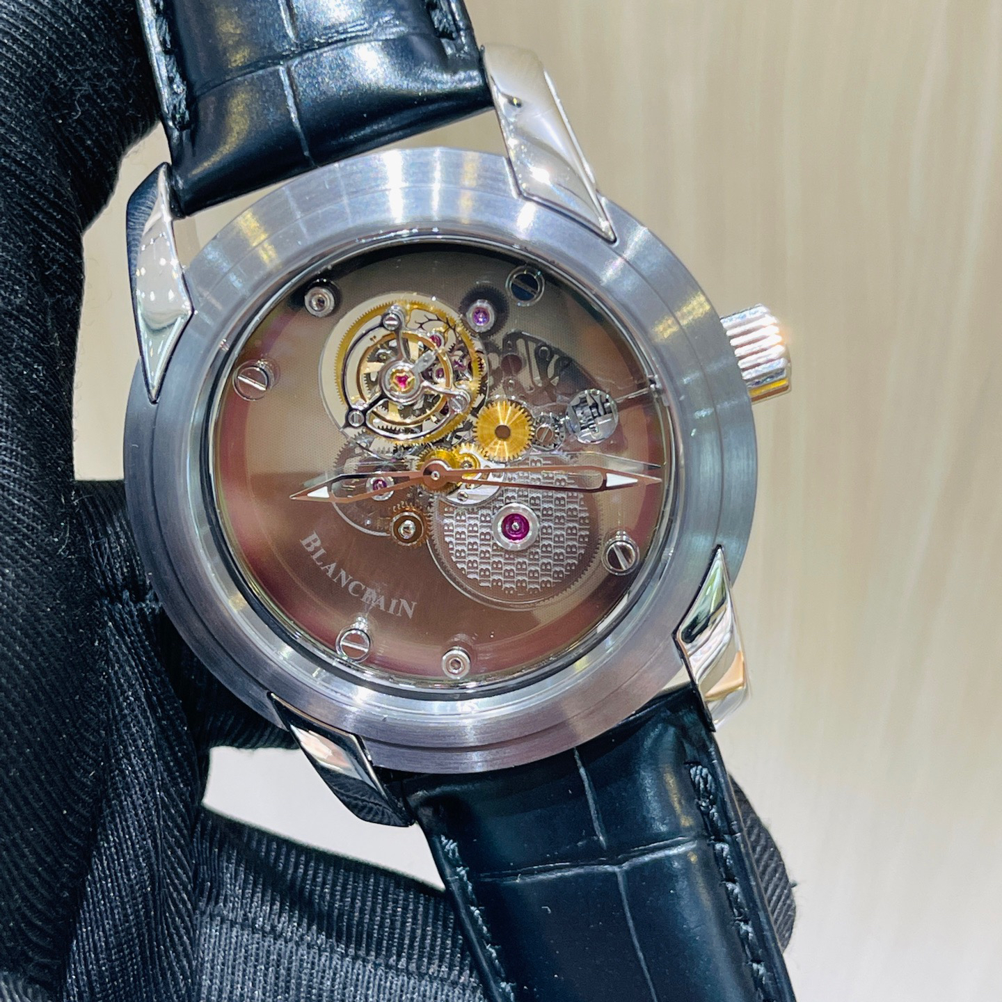 99新  深圳名典/宝珀开创00222-1500-53B/公价222.1w 