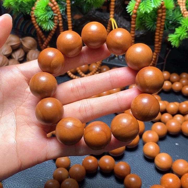 橄榄核手串1.95尺寸树王料