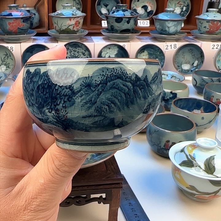 景德镇陶瓷陶瓷杯茶具