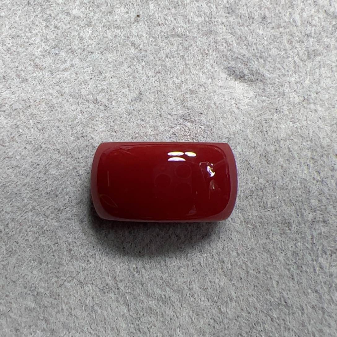 南红玛瑙锦红戒面未镶嵌