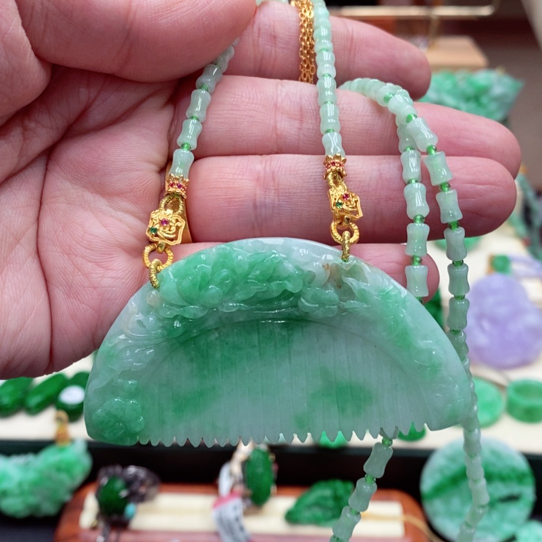 颈饰未镶嵌翡翠翡翠吊坠