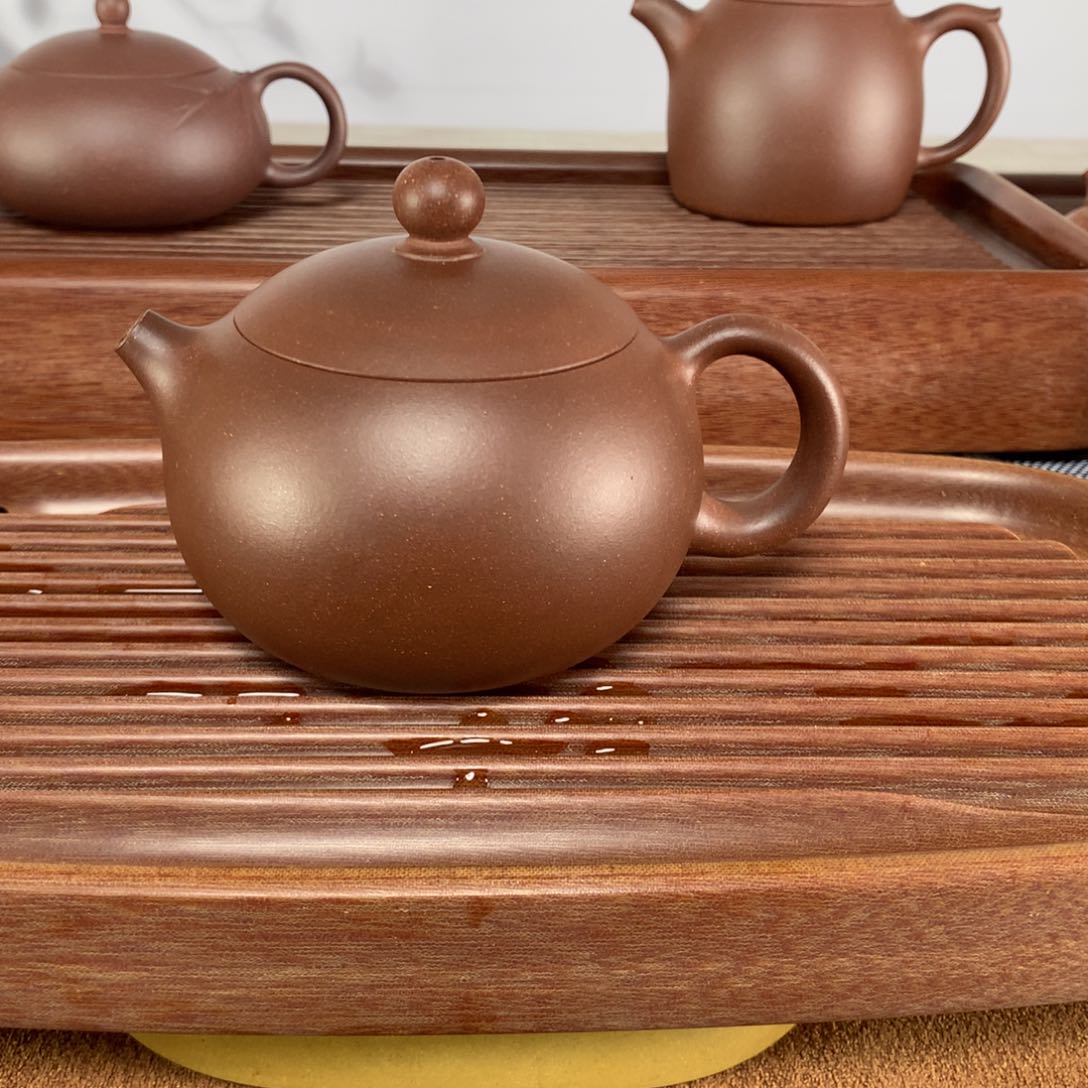 紫砂茶壶畫*西施全手工