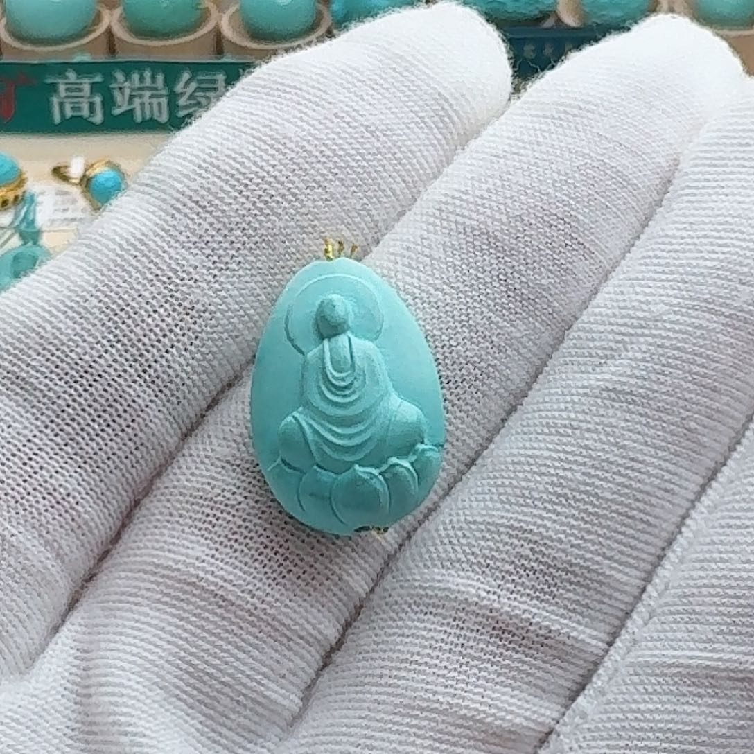绿松石未镶嵌珠宝奇石