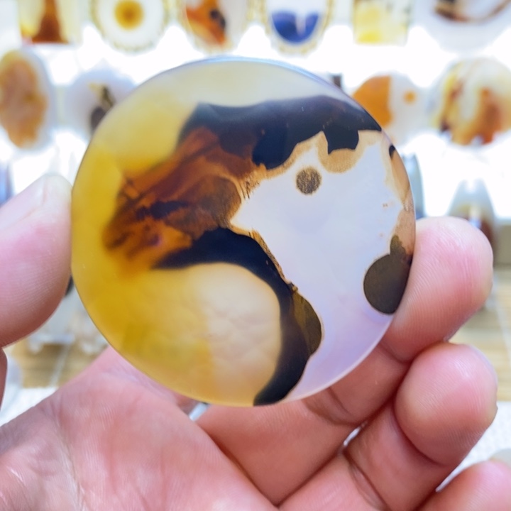 玛瑙/玉髓吊坠(不含链)未镶嵌