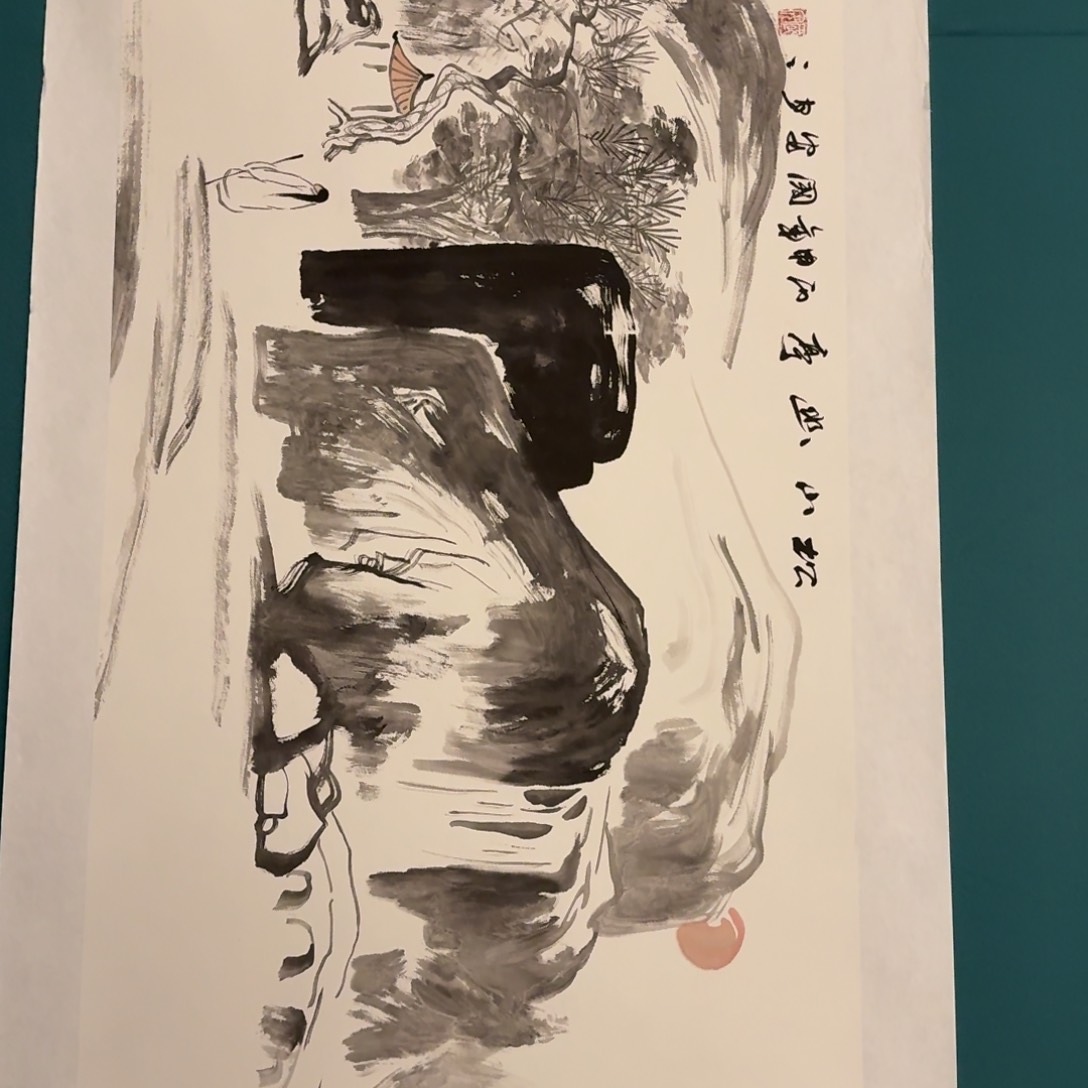 国画丁老师作品画作