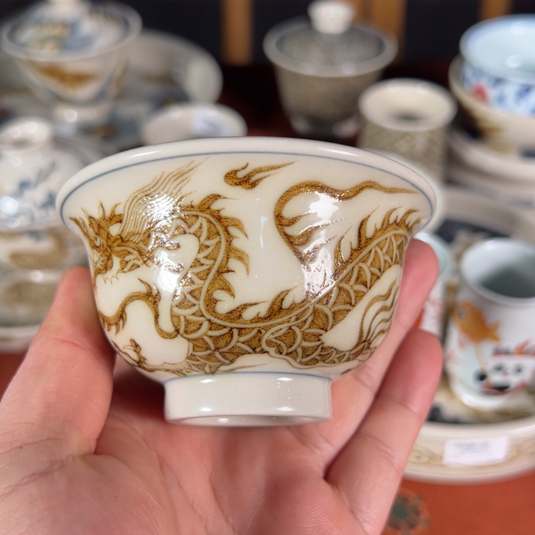 杯景德镇手绘陶瓷