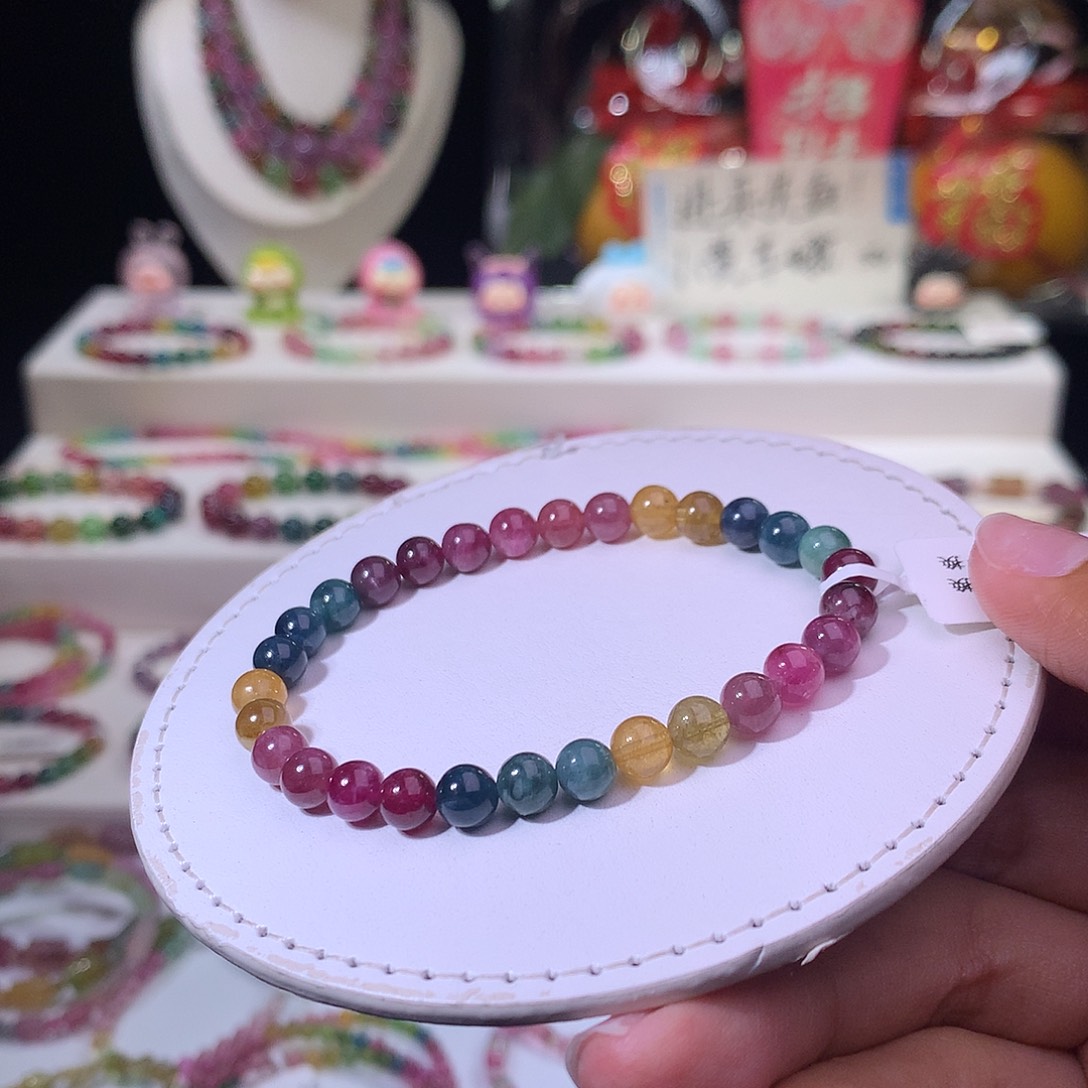 碧玺手链未镶嵌碧玺