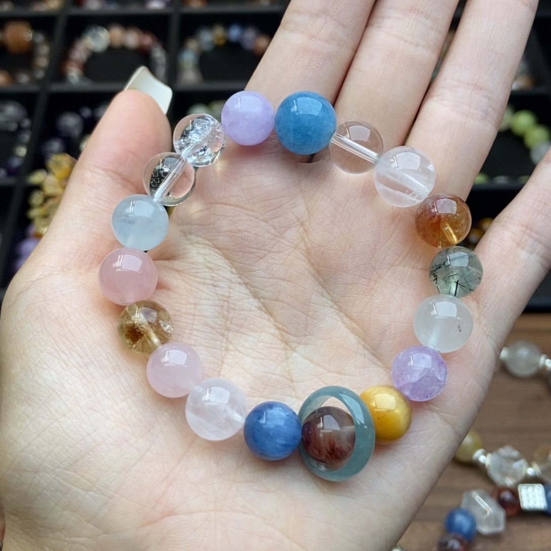 合金手链水晶紫水晶