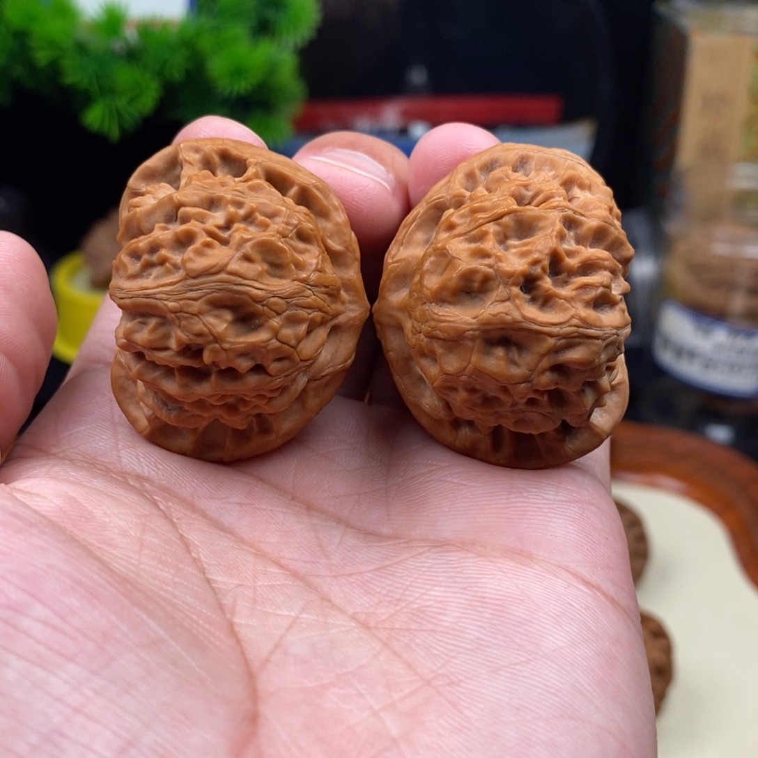 文玩核桃把件宫灯41