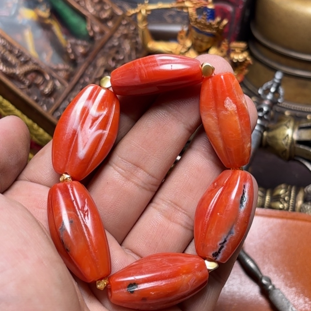 铜星月菩提挂件菩提