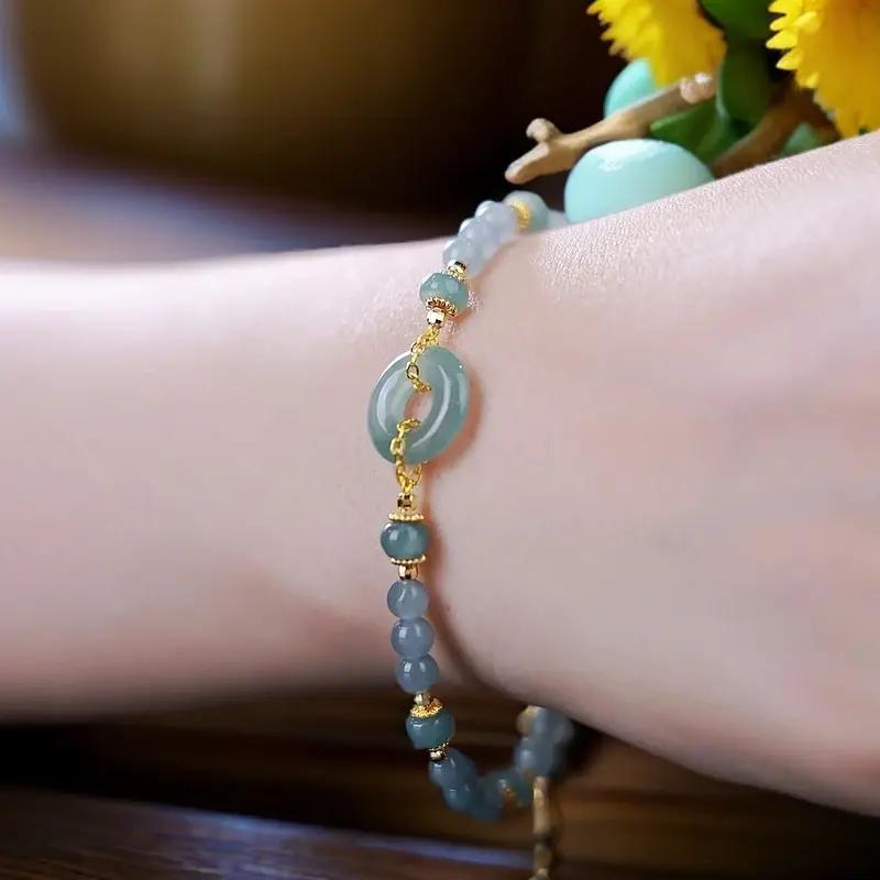 【巧玲专属】平安扣翡翠手链