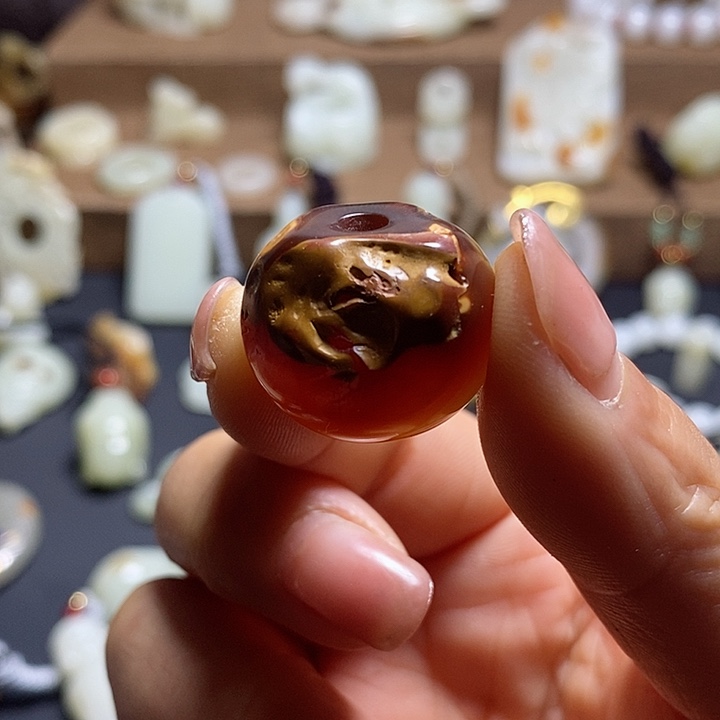 和田玉（糖玉）挂件未镶嵌