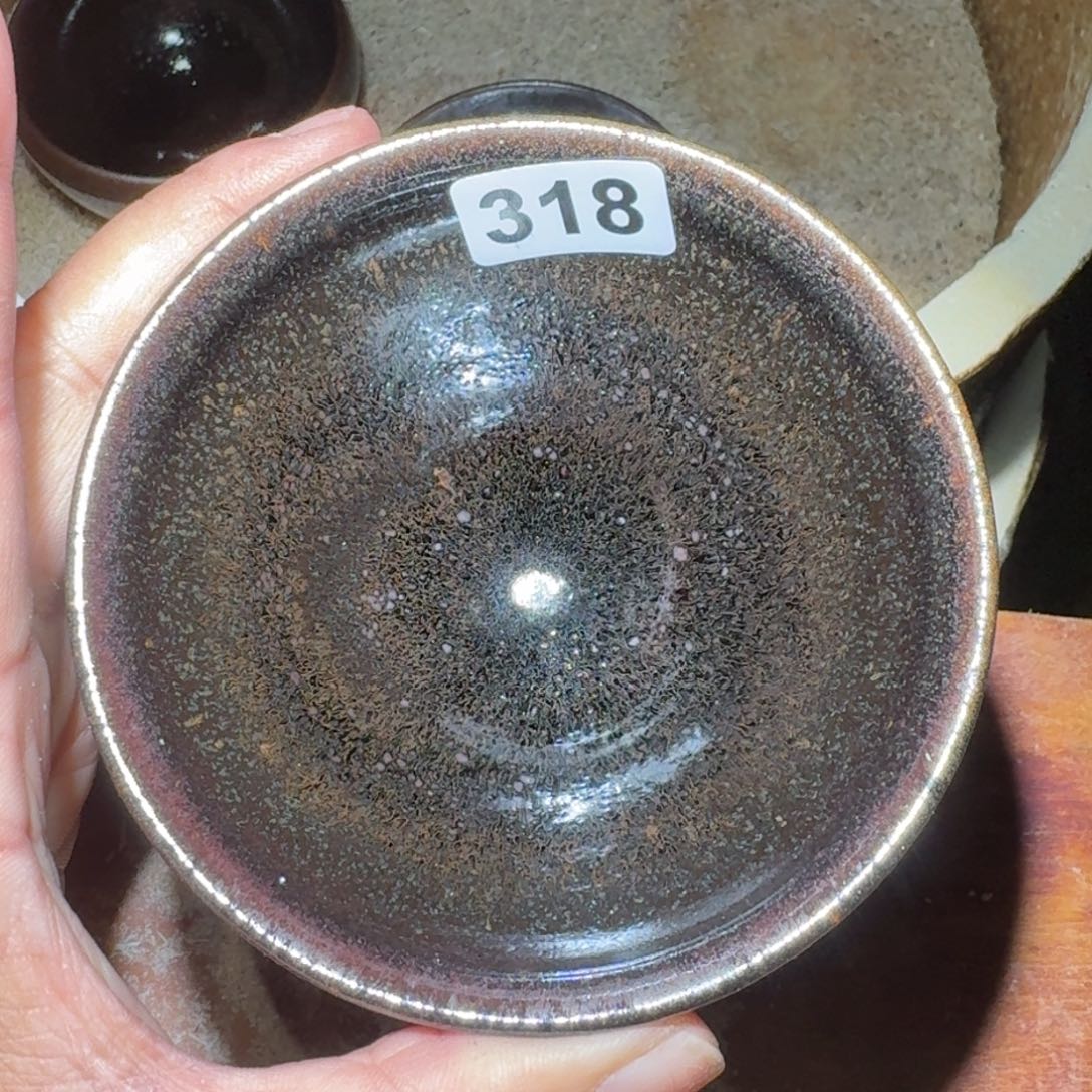 小雨茶盏，手工柴烧，