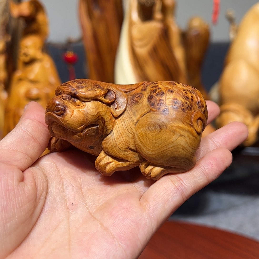柏木（崖柏）崖柏木手把件摆件