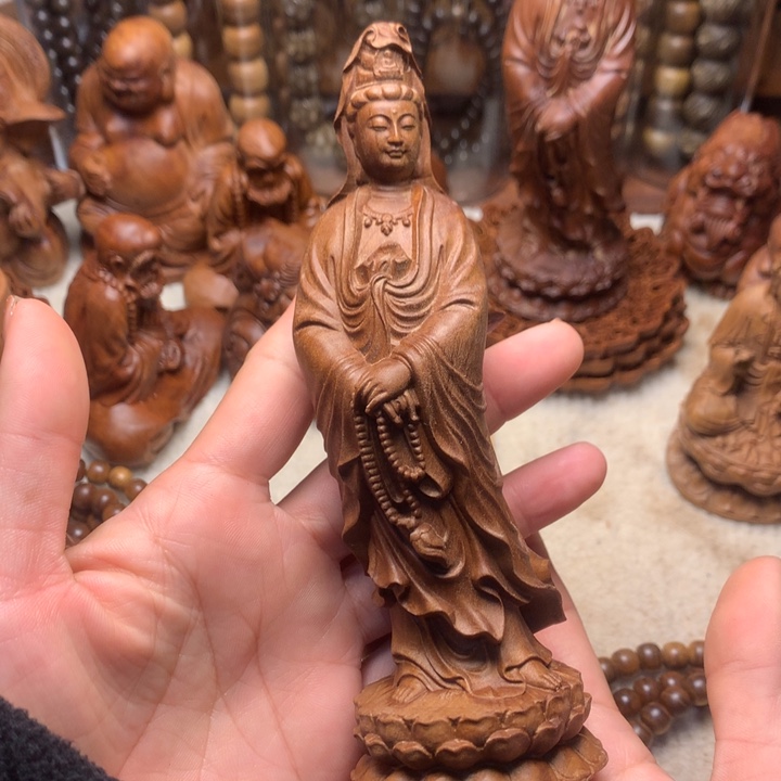 檀香木其他老山檀香手把件