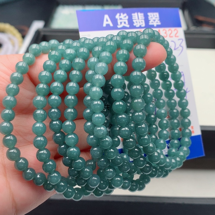 翡翠未镶嵌手链多样性