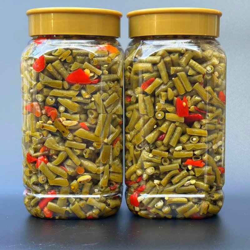 泡豇豆安徽六安农家自制下饭菜炒制即食开胃菜酸豆角长豆角咸小菜