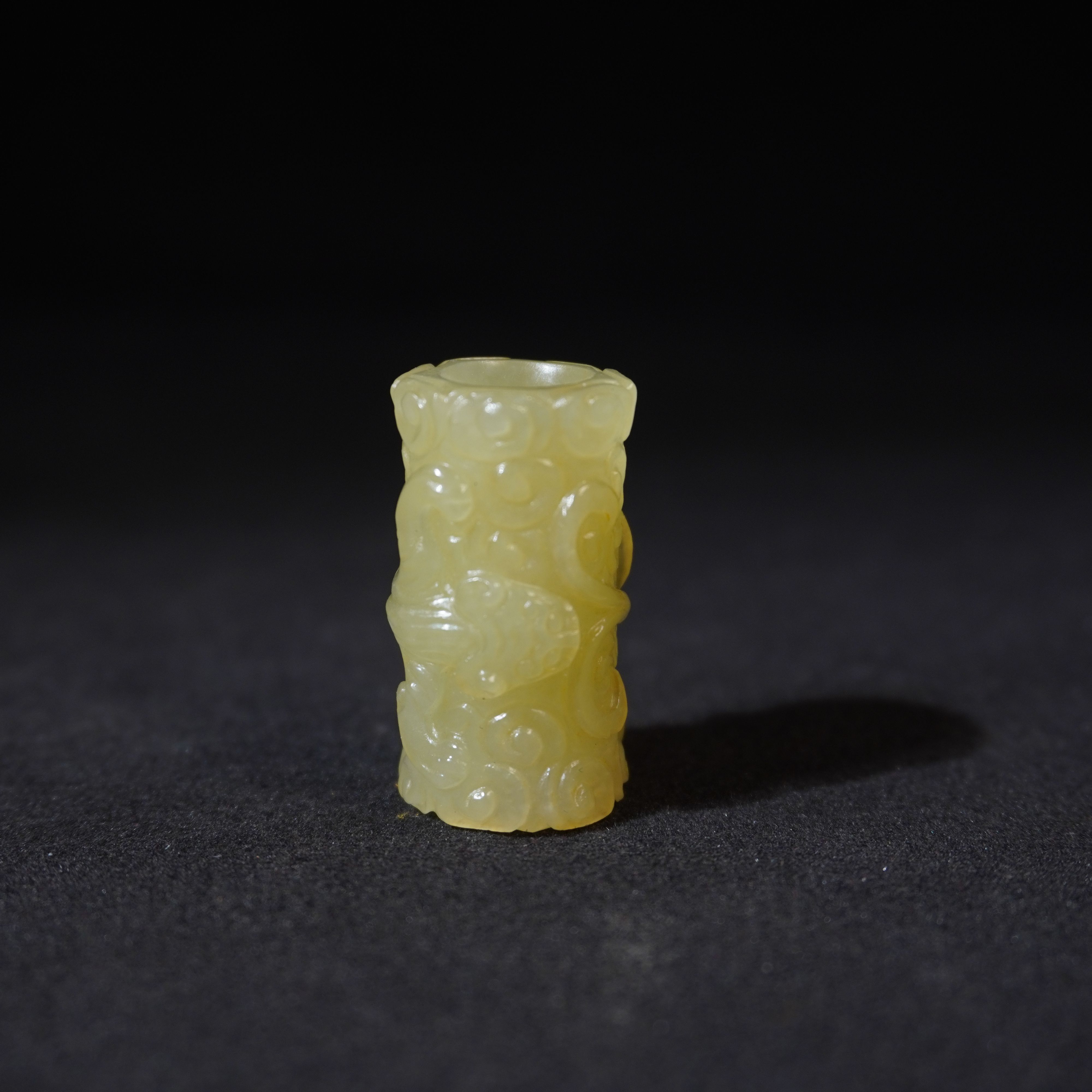 5SG24 清 和田玉勒子