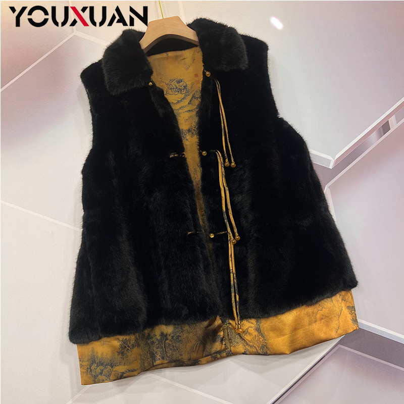 【高端定制】【设计师】2024秋冬新款爆款气质贵妇开衫马甲23Q089